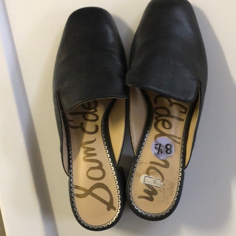 Sam Edelman black mules